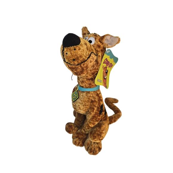 Toy Factory Cartoon Network Scooby Doo 12" Plush Sitting Stuffed Animal NWT 2003 - Picture 1 of 8
